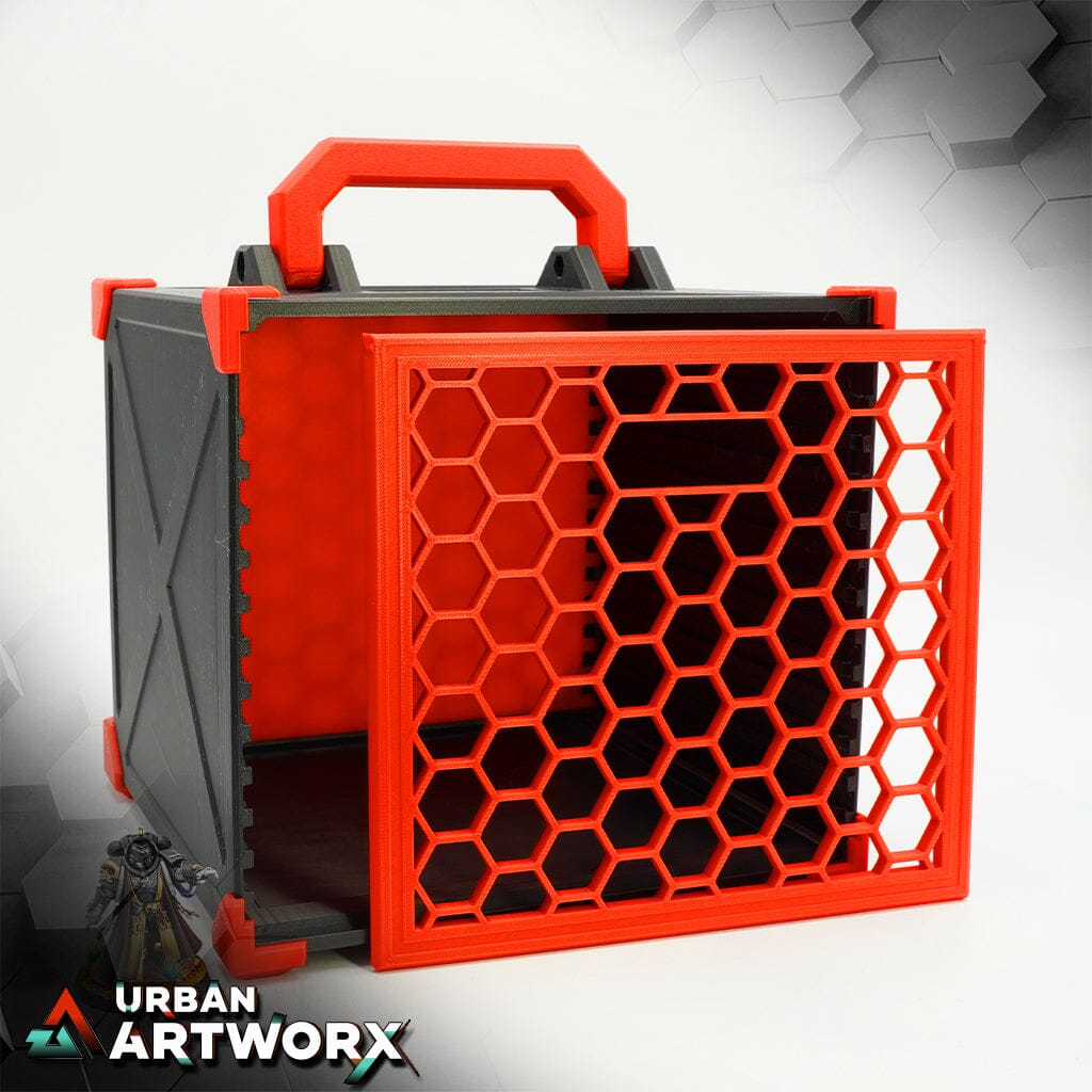 Tabletop Zubehör - Pro Dicer - Hobby Pro Box - Alternate Box Lids S Pro Dicer Open Mesh Red