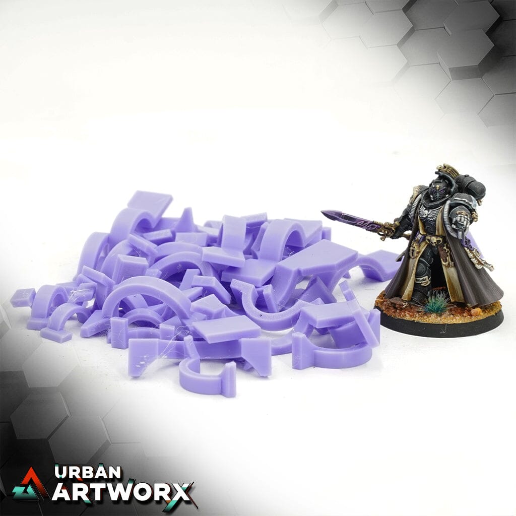 Tabletop Zubehör - Pro Dicer - Hobby Pro Box - Miniaturtray Stopper Round Pro Dicer 25mm Purple