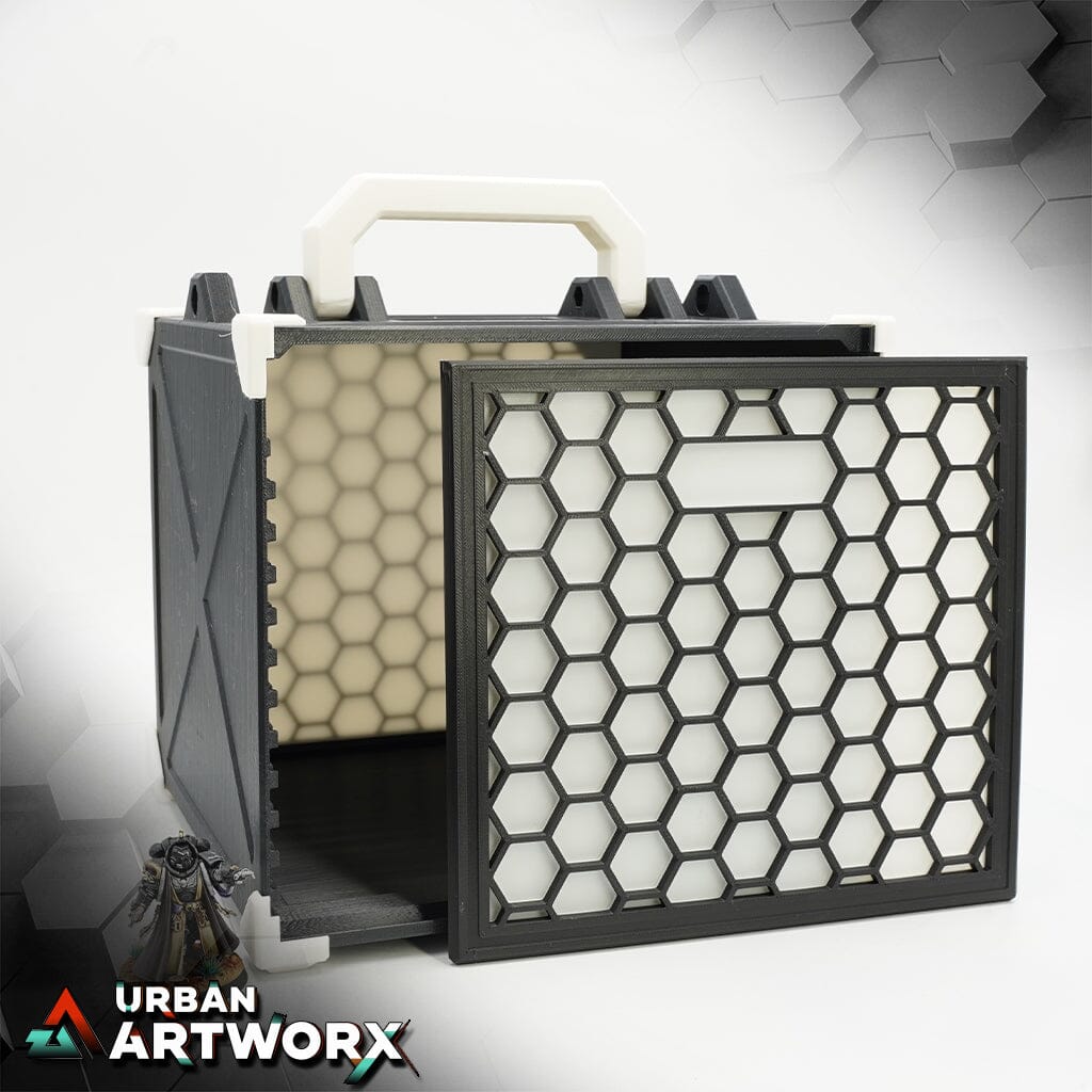 Tabletop Zubehör - Pro Dicer - Hobby Pro Box S Pro Dicer Handle + 'Possible' Shoulderstrap White