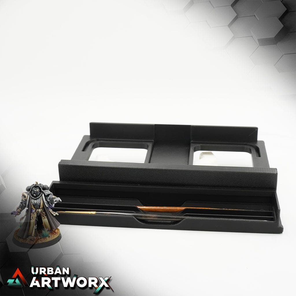 Tabletop Zubehör - Pro Dicer - Hobby Pro Box - Wetpalettetray 'ArmyPainter' Pro Dicer EXTRA Brushholder Lid