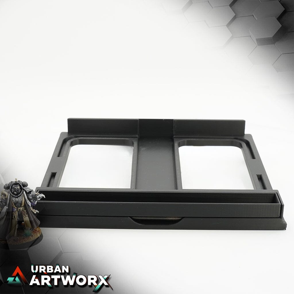 Tabletop Zubehör - Pro Dicer - Hobby Pro Box - Wetpalettetray 'RedGrassGames LITE' Pro Dicer Wetpalette Tray with Brushholder