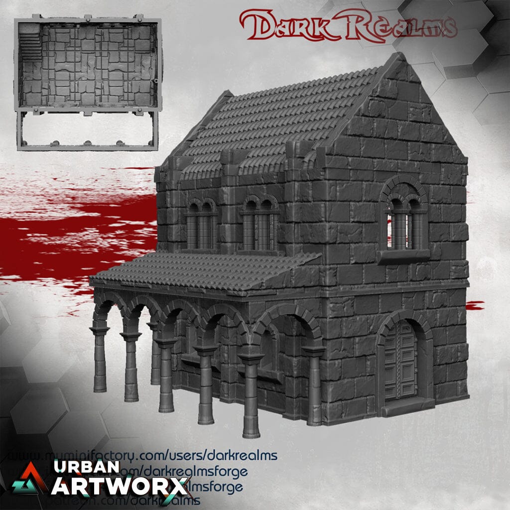 Tabletopgelände - Dark Realms - Arkenfel - House 2 Dark Realms