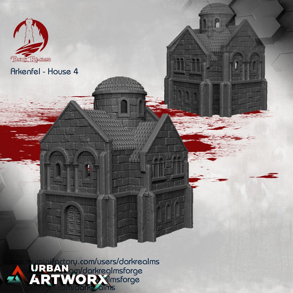 Tabletopgelände - Dark Realms - Arkenfel - House 4 Dark Realms