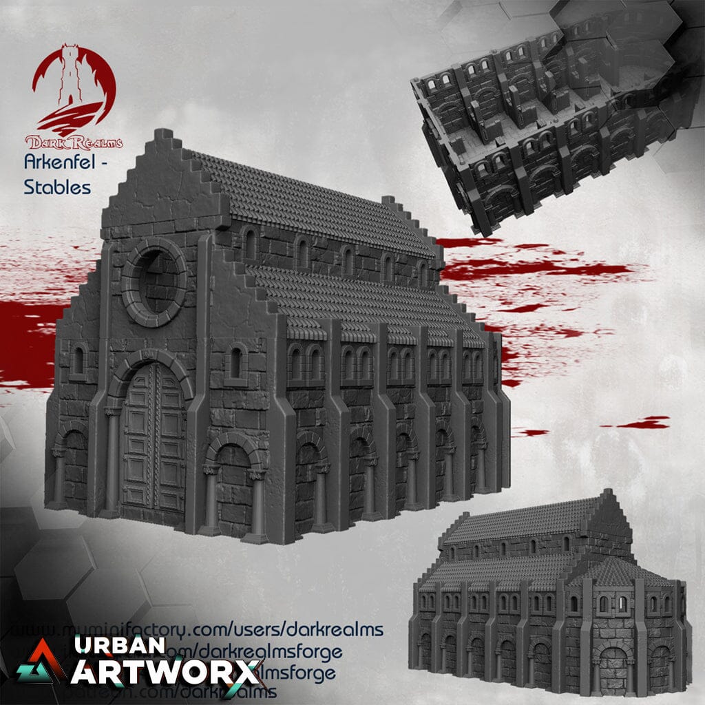 Tabletopgelände - Dark Realms - Arkenfel - Stables Dark Realms