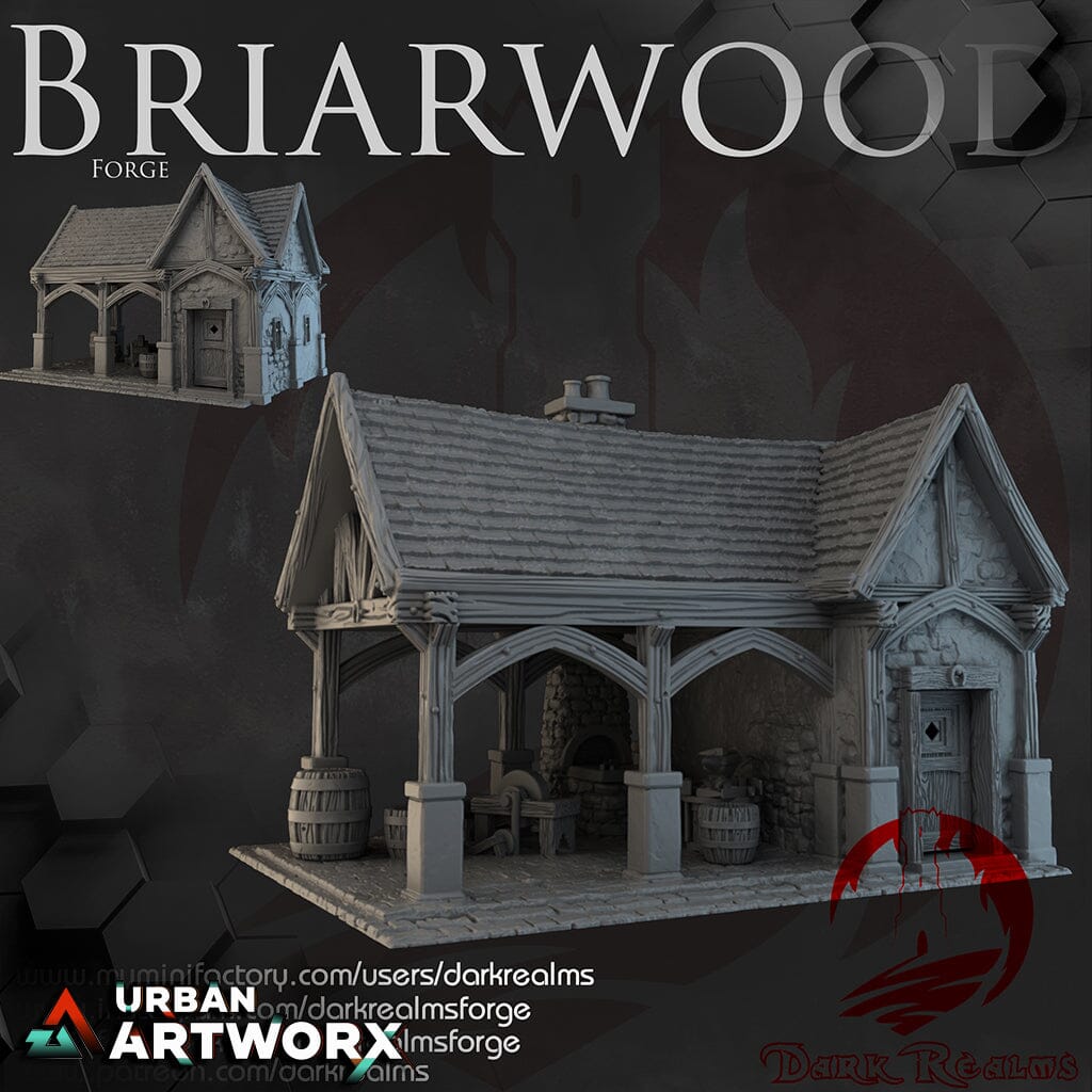 Tabletopgelände - Dark Realms - Briarwood - Forge Dark Realms