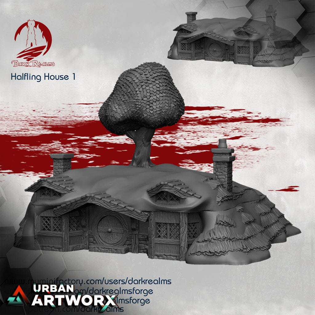 Tabletopgelände - Dark Realms - Halfling Home 1 Dark Realms