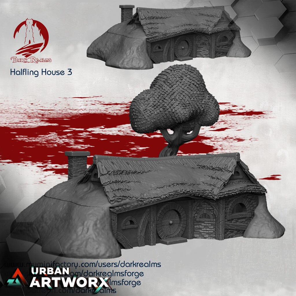 Tabletopgelände - Dark Realms - Halfling Home 3 Dark Realms