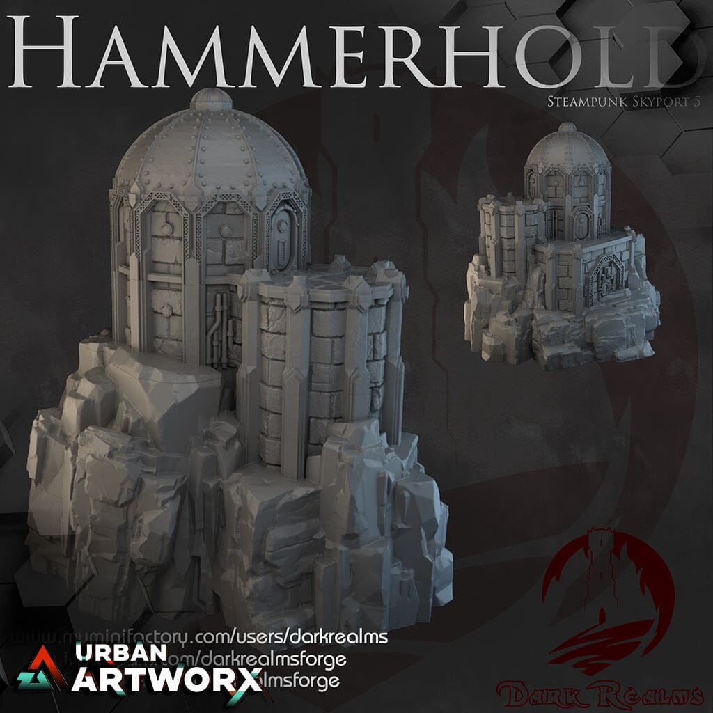 Tabletopgelände - Dark Realms - Hammerhold - Skyport 05 Dark Realms