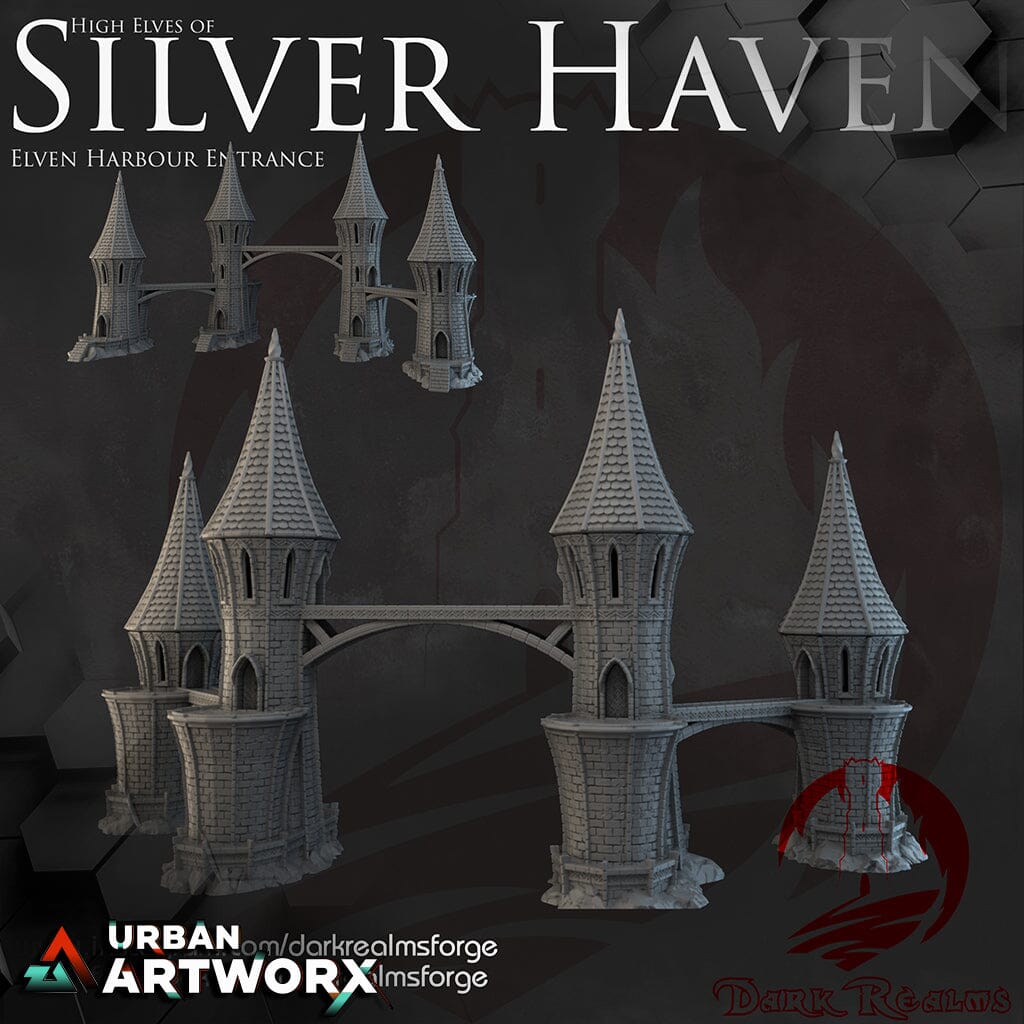 Tabletopgelände - Dark Realms - Silver Haven - Harbour Entrance Dark Realms