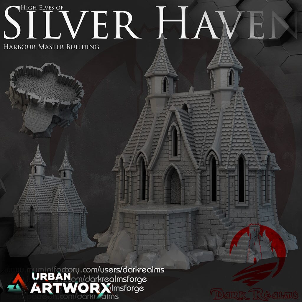 Tabletopgelände - Dark Realms - Silver Haven - Harbour Master Dark Realms