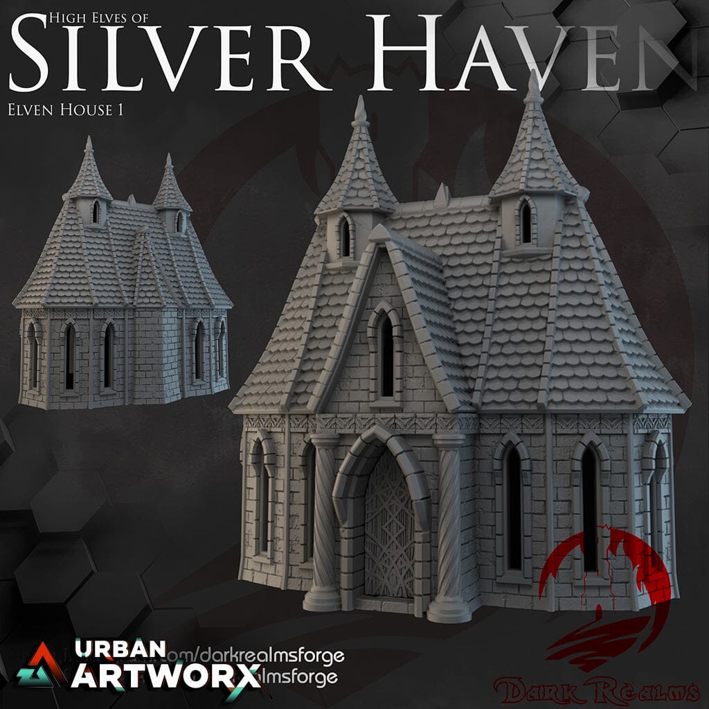 Tabletopgelände - Dark Realms - Silver Haven - House 1 Dark Realms