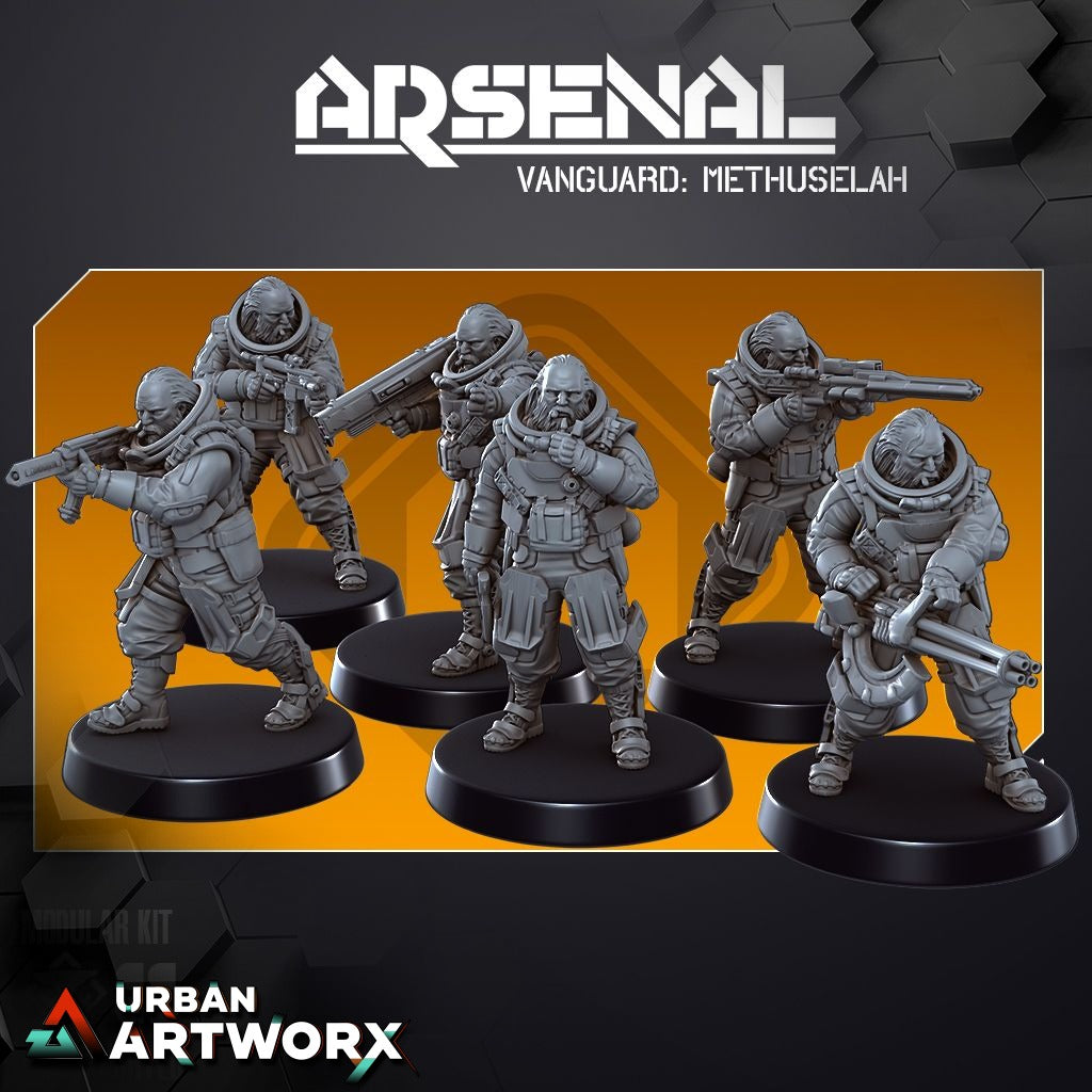 Tabletop Miniaturen - Skullforge Studios - Arsenal: Vanguard Methuselah (6)