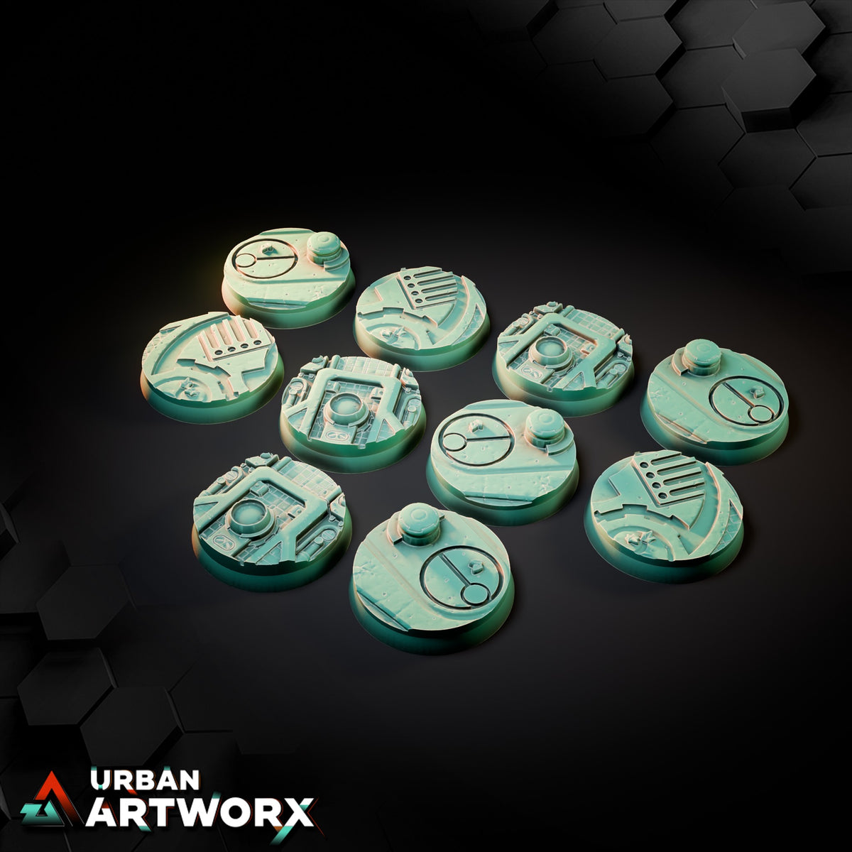 Xeno City Abandoned Bases – Round 28mm (10)