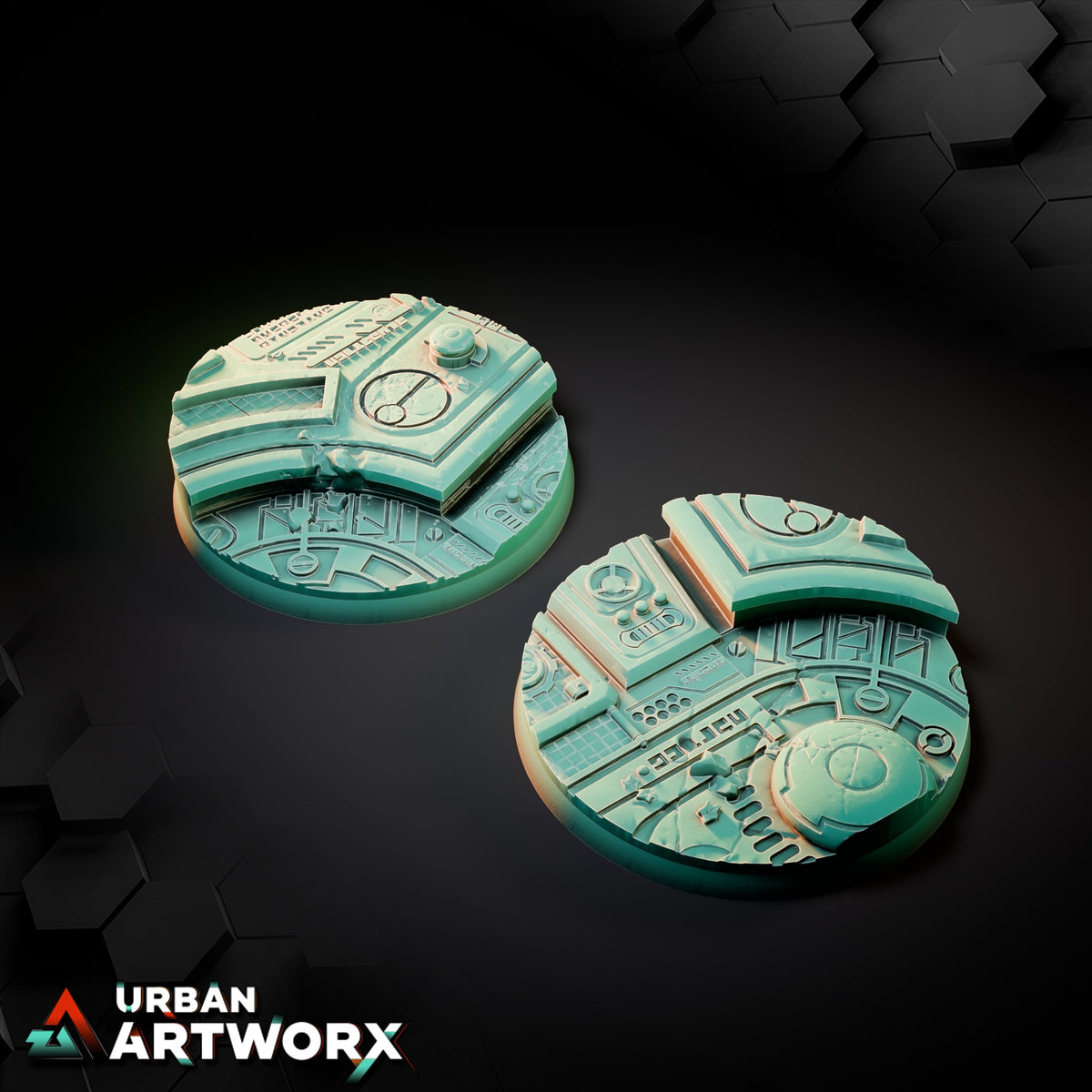 Xeno City Abandoned Bases – Round 60mm (2)