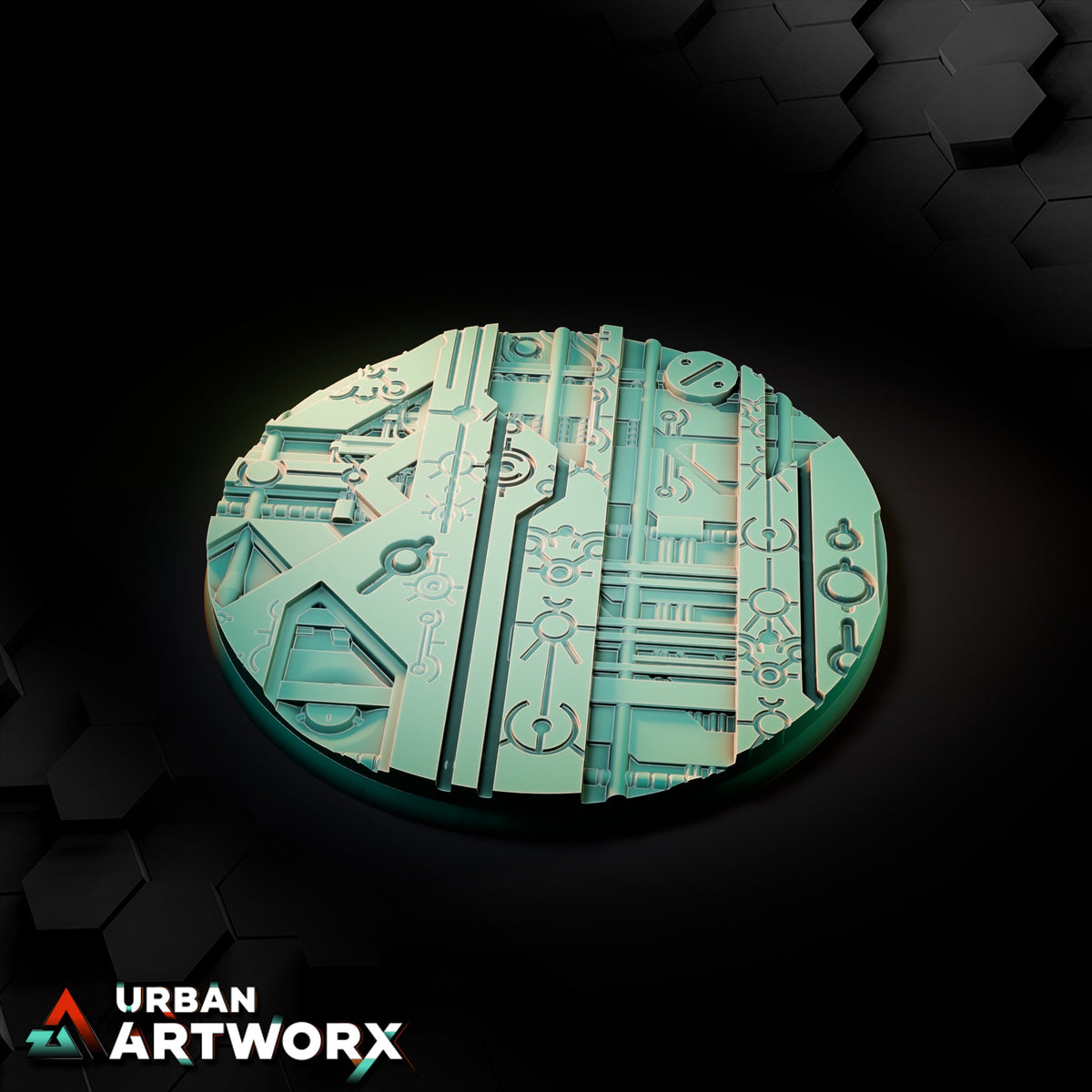 Xeno Technology Bases – Round 100mm