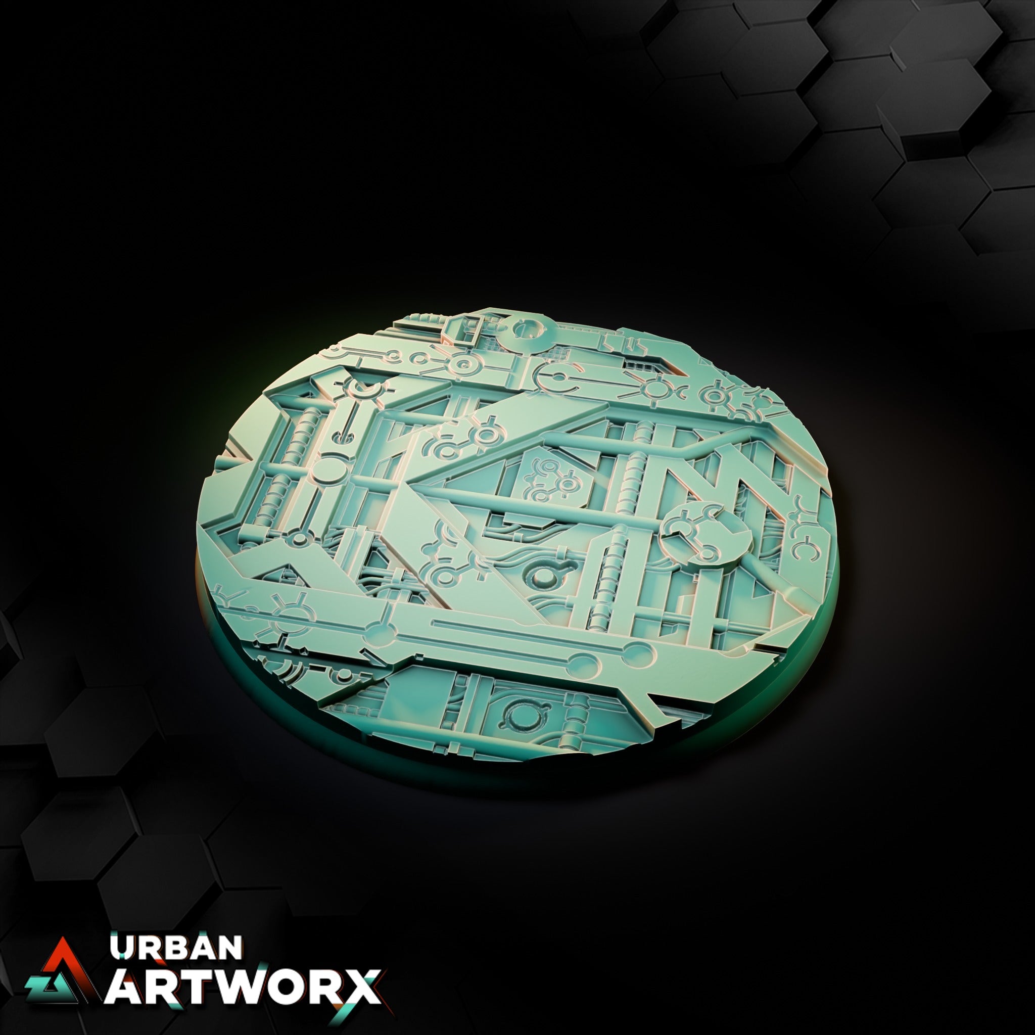 Xeno Technology Bases – Round 90mm