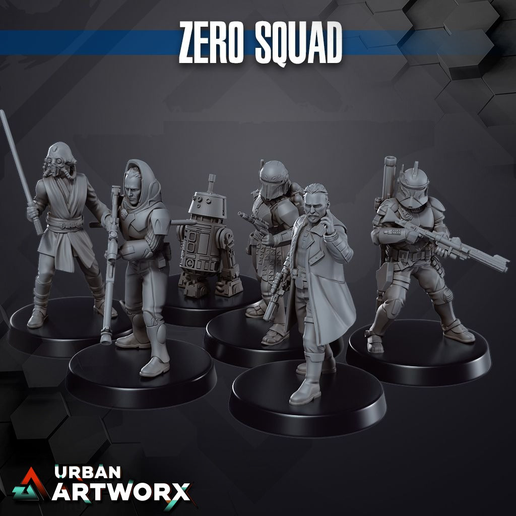 Tabletop Miniaturen - Skullforge Studios - Zero Squad (6)
