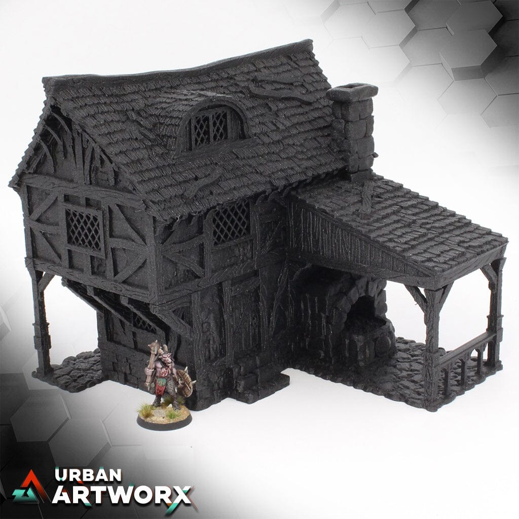 City of Tarok - Blacksmith Black Scrolls Games Blacksmith Damaged Windowed Roof