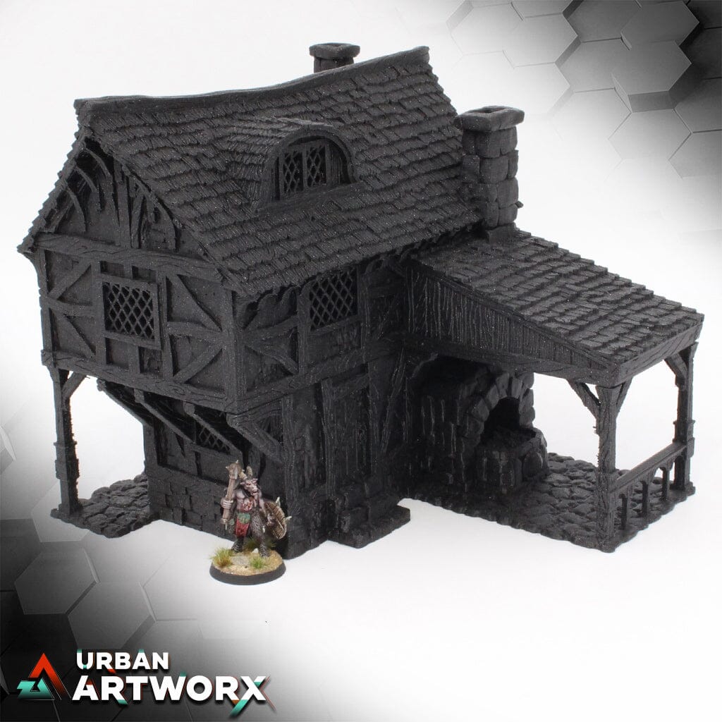 City of Tarok - Blacksmith Black Scrolls Games Blacksmith Windowed Roof