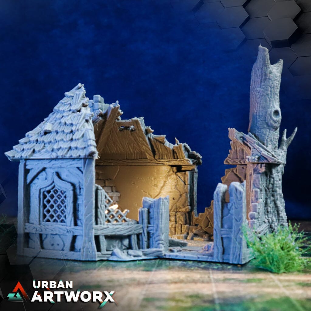 City of Tarok - Ruined Alchemist's House Black Scrolls Games
