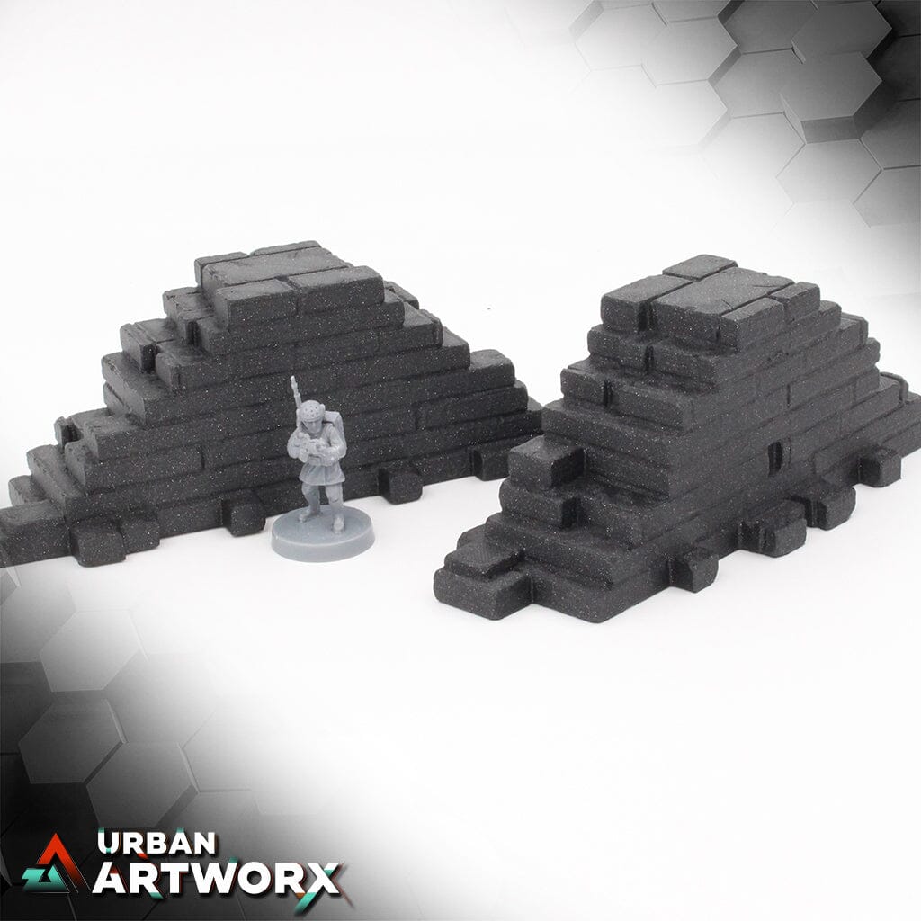 Imperial Terrain - Ancient Ruins Short Dual Steps Imperial Terrain