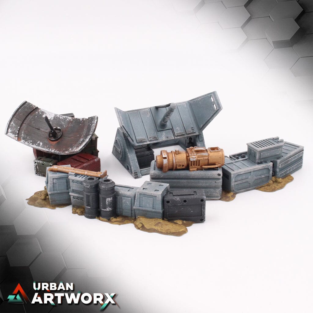Imperial Terrain - Cargo Barricades Imperial Terrain