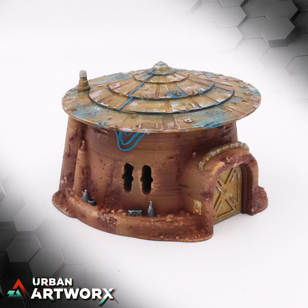 Imperial Terrain - Crazy Desert Hermits Home by Jesús Imperial Terrain