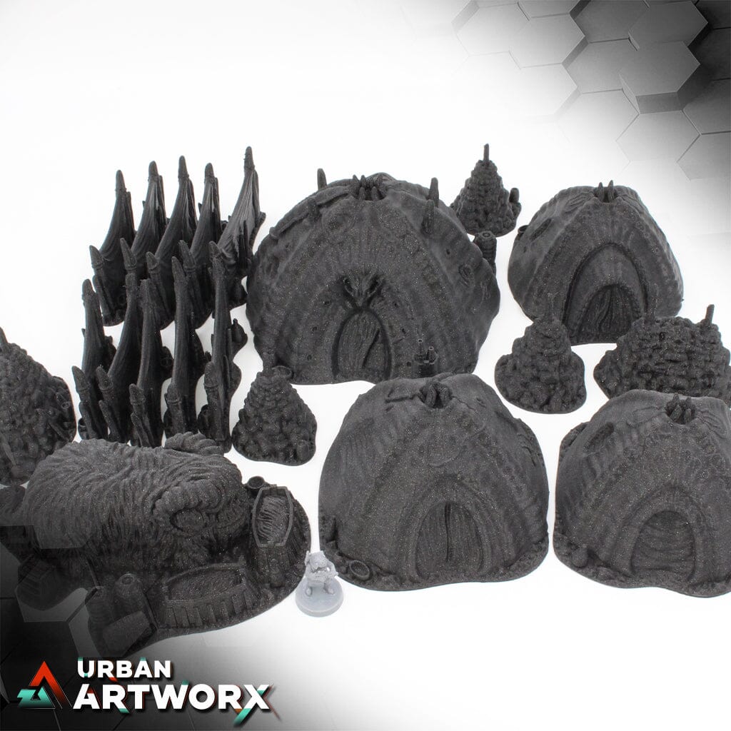 Imperial Terrain - Desert Camp Set by Jesús Imperial Terrain
