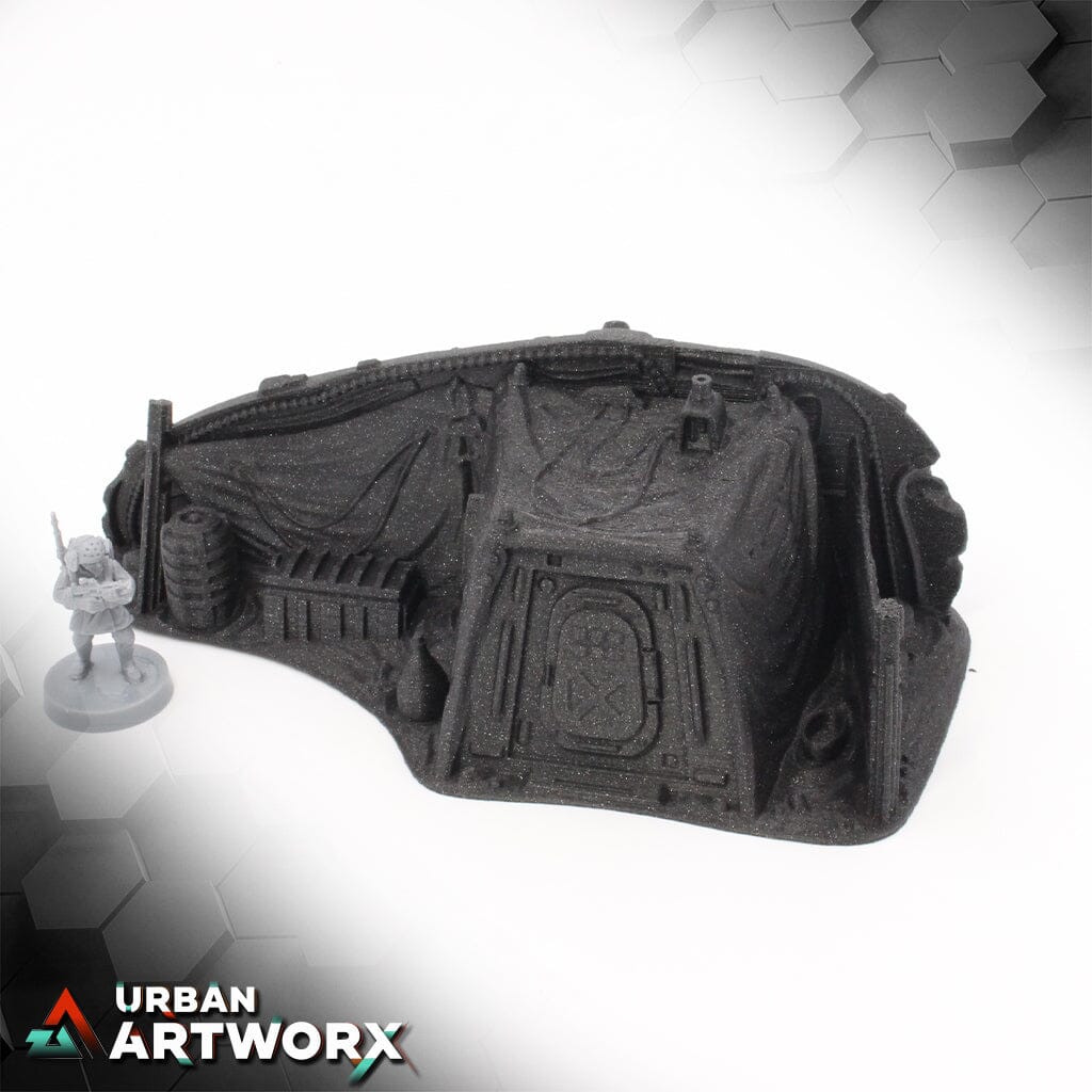Imperial Terrain - Downed Skiff Set by Jesús Imperial Terrain