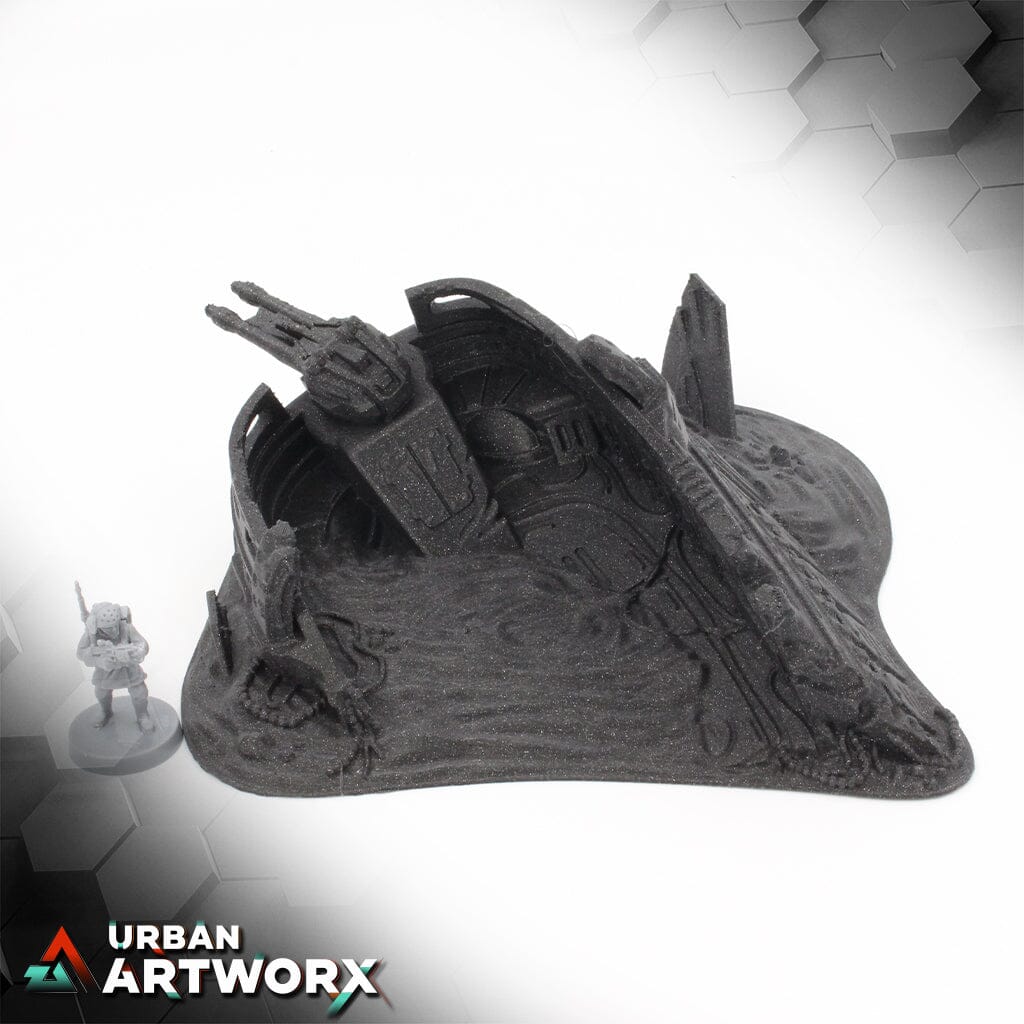 Imperial Terrain - Downed Skiff Set by Jesús Imperial Terrain
