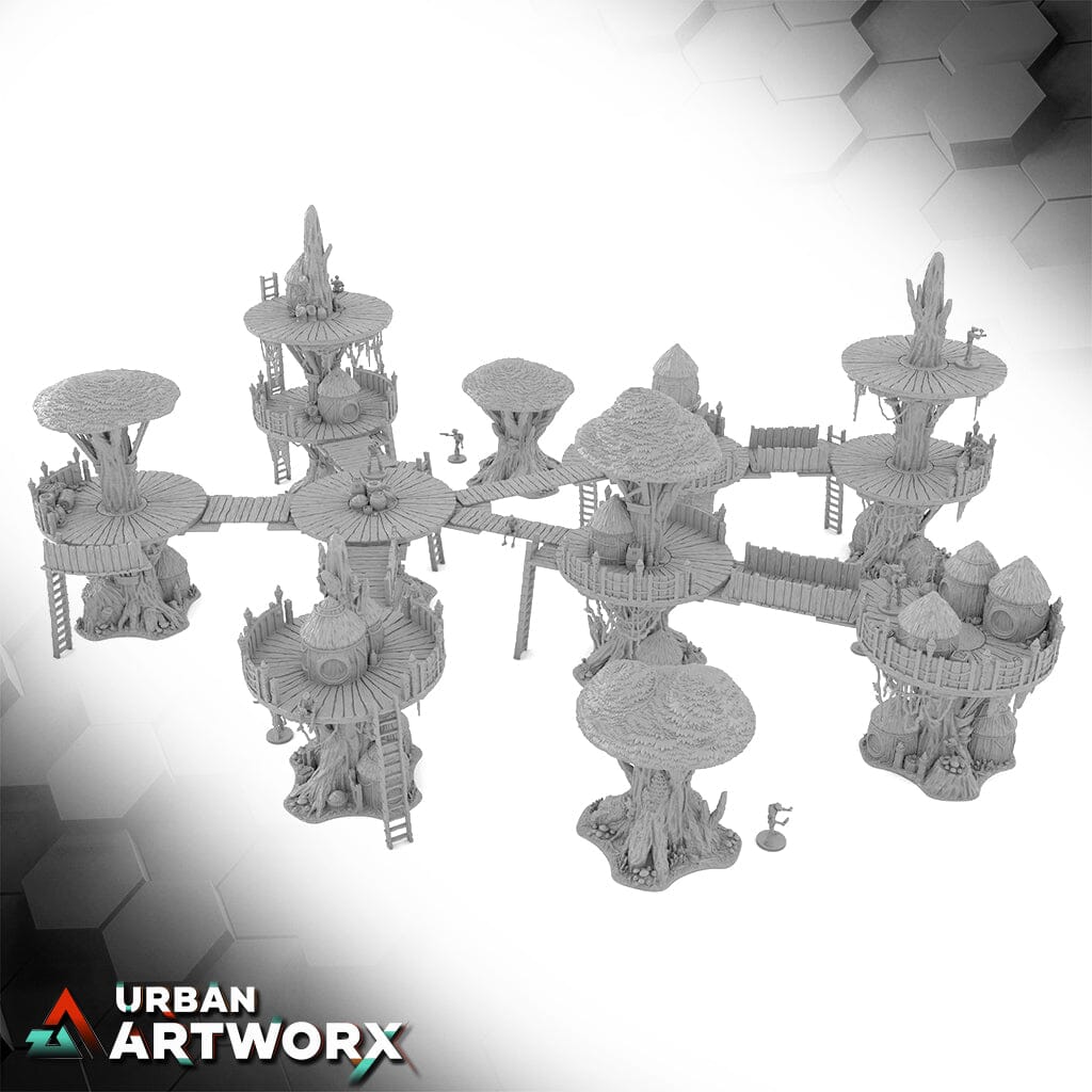 Imperial Terrain - Forest Moon Village by Jesús Imperial Terrain