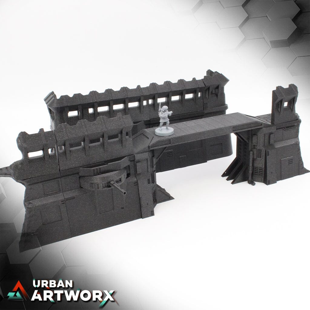 Imperial Terrain - Imperial Walls Battle Line Imperial Terrain