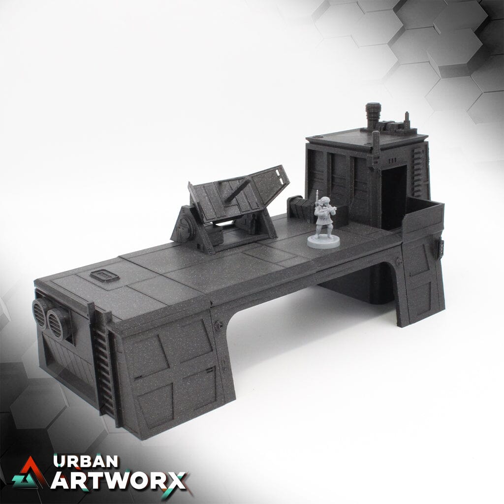 Imperial Terrain - Modular Commo Building Imperial Terrain