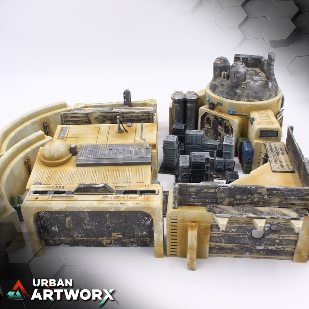 Imperial Terrain - Modular Landing Bay Outpost Imperial Terrain