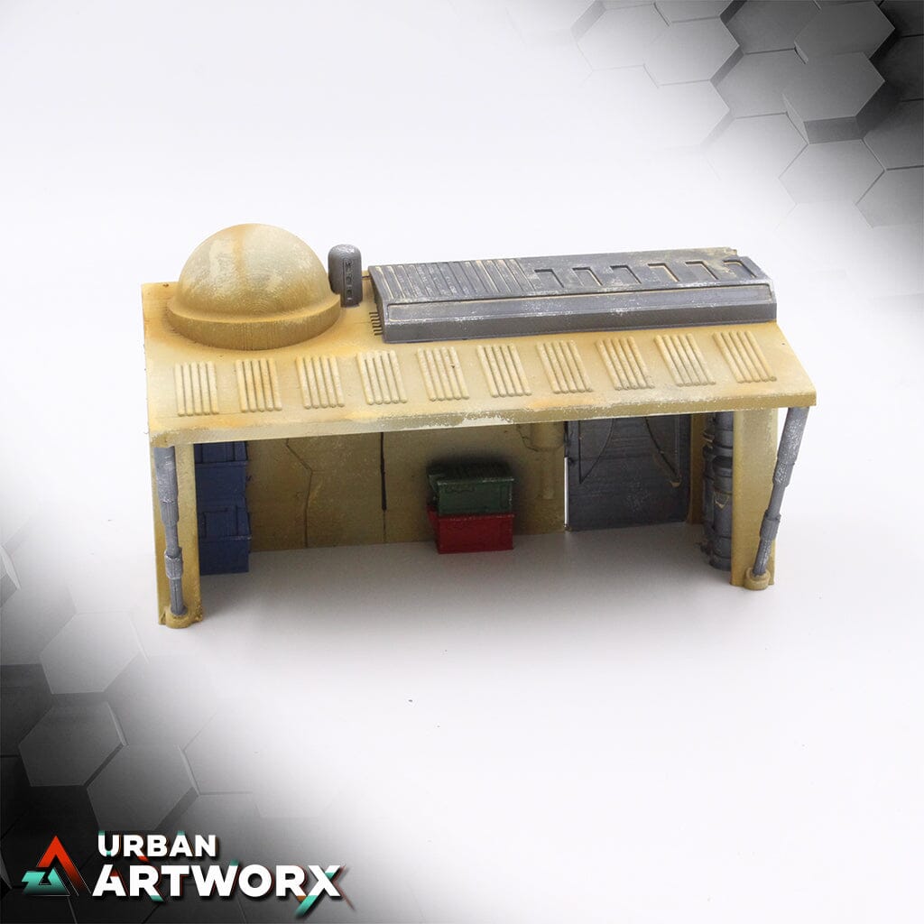 Imperial Terrain - Modular Landing Bay Outpost Imperial Terrain