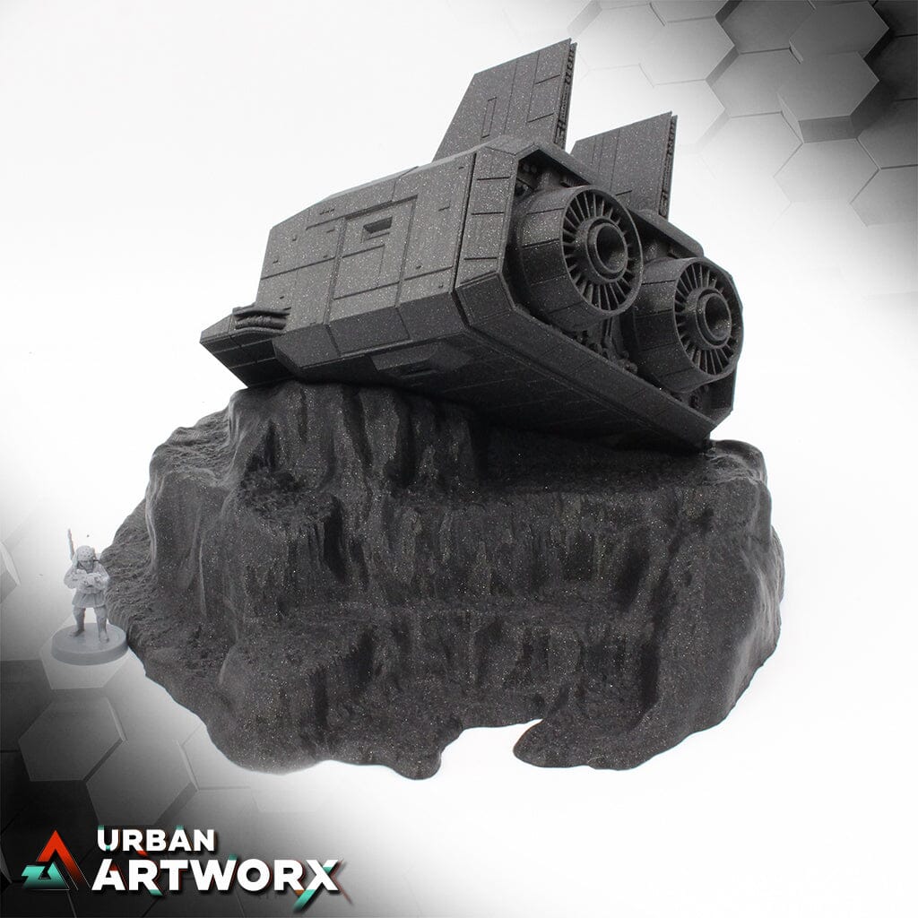 Imperial Terrain - SS-2 Shuttle Chrashed Imperial Terrain