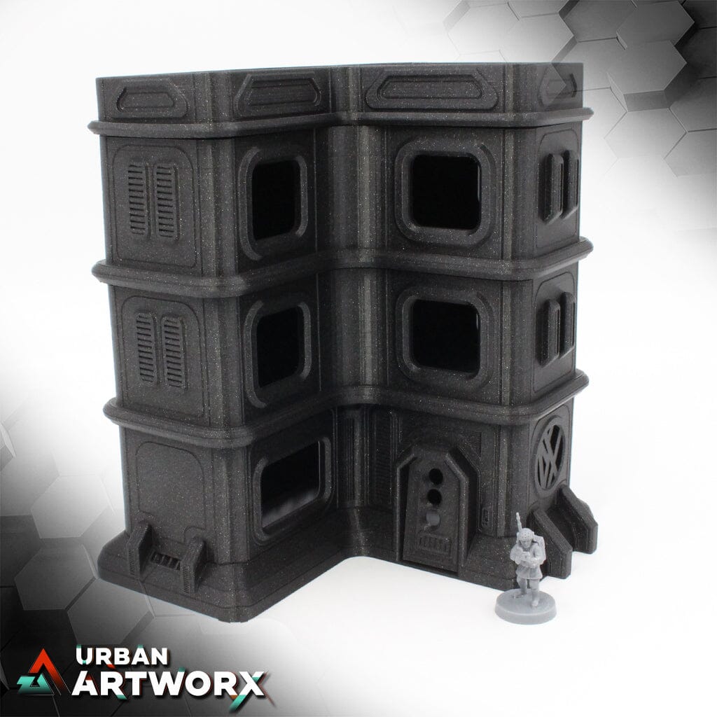 Imperial Terrain - Syllogy's Urban Building 4 Imperial Terrain Syllogy's Urban Building 4 Double Stacked