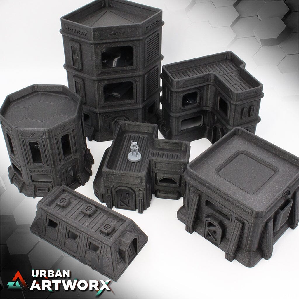 Imperial Terrain - Syllogy's Urban Building Mega Set Imperial Terrain