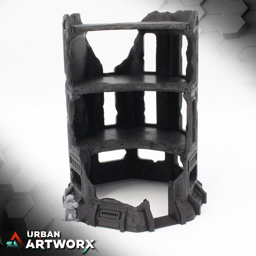 Imperial Terrain - Syllogy's Urban Ruin 3 Imperial Terrain Syllogy's Urban Ruin 3 Double Stacked