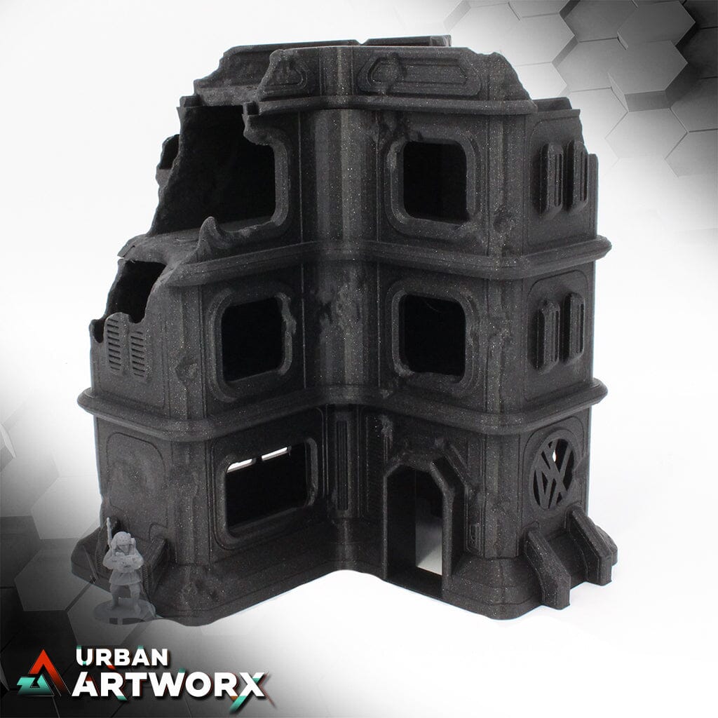 Imperial Terrain - Syllogy's Urban Ruin 4 Imperial Terrain Syllogy's Urban Ruin 4 Double Stacked