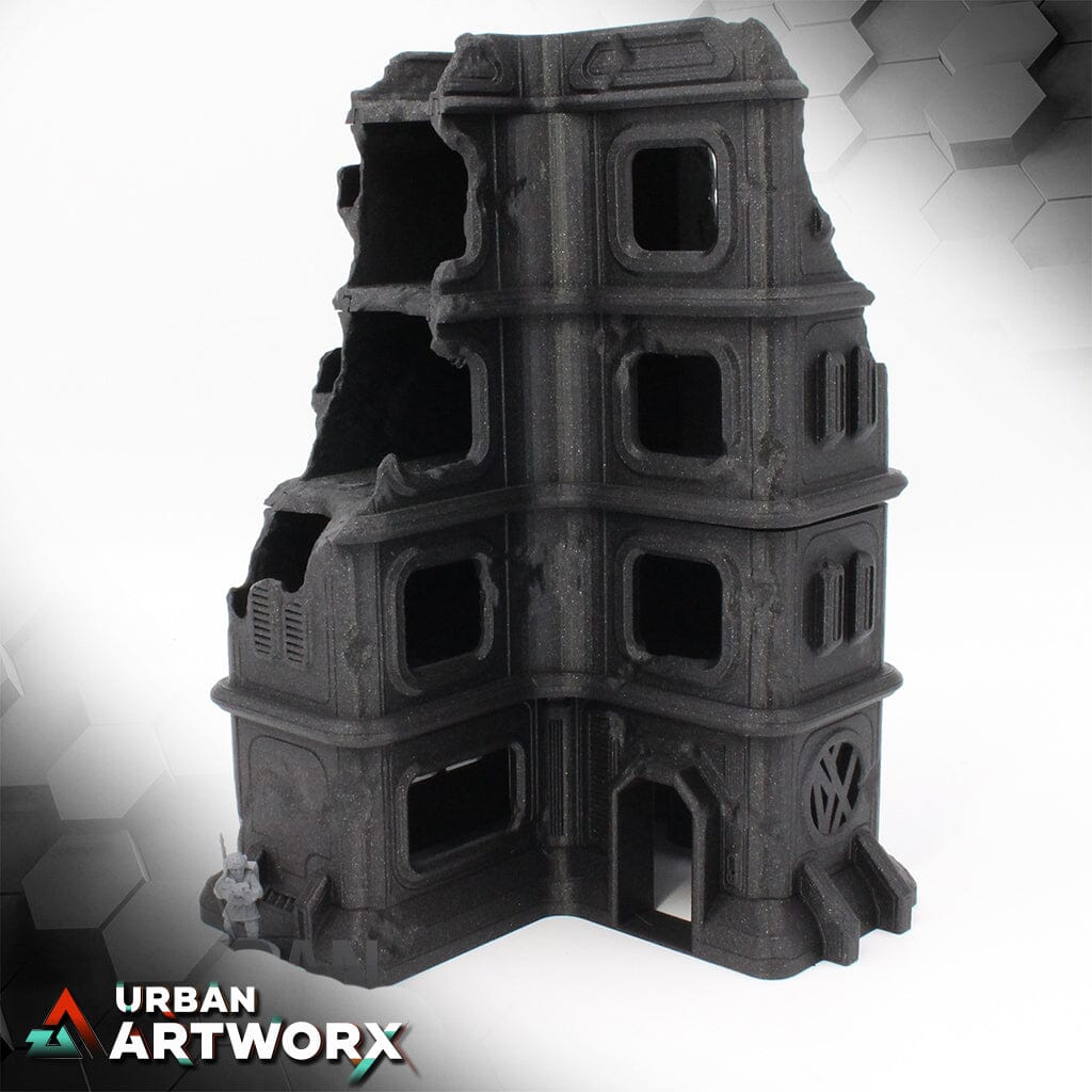 Imperial Terrain - Syllogy's Urban Ruin 4 Imperial Terrain Syllogy's Urban Ruin 4 Tripple Stacked