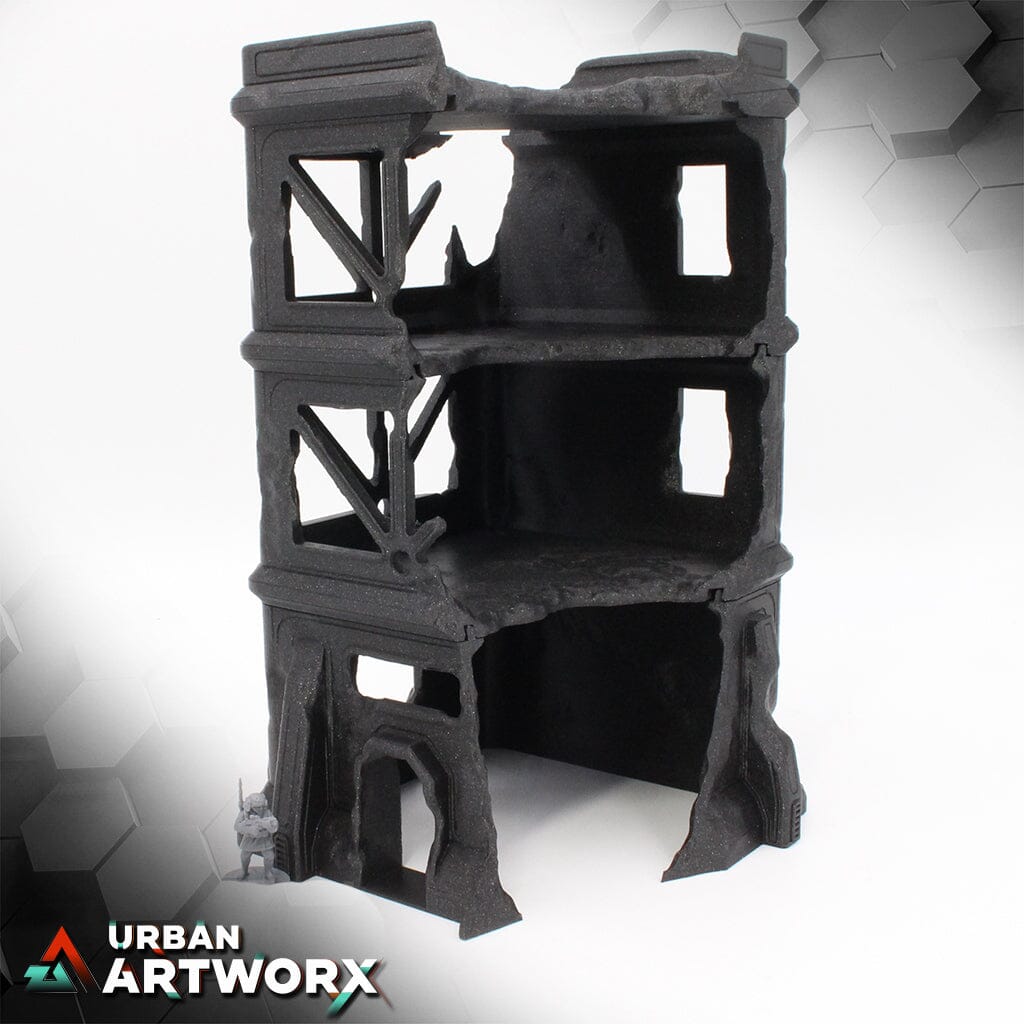 Imperial Terrain - Syllogy's Urban Ruin 6 Imperial Terrain Syllogy's Urban Ruin 6 Double Stacked