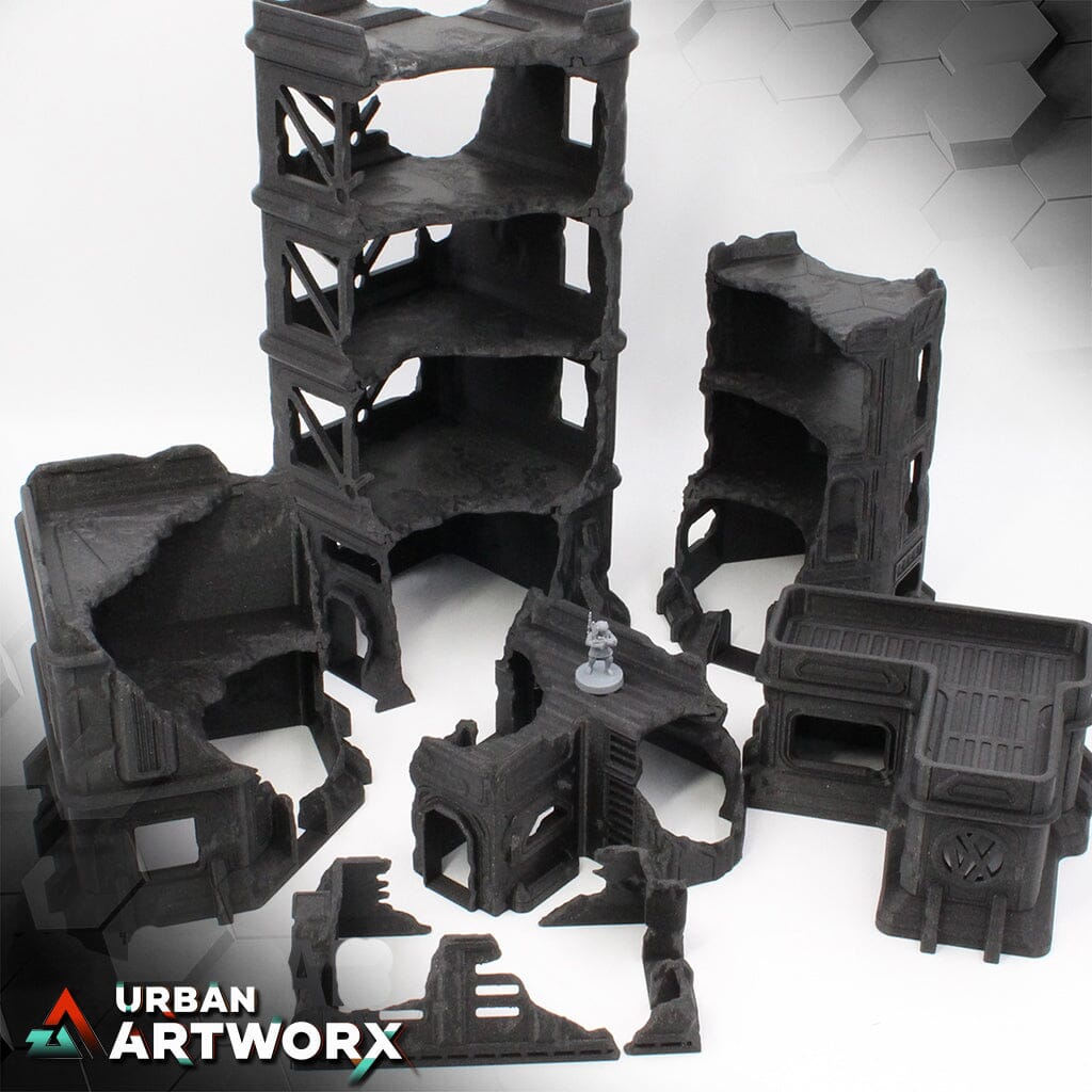 Imperial Terrain - Syllogy's Urban Ruin Mega Set Imperial Terrain