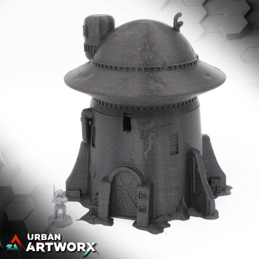 Imperial Terrain - Weathered Desert Storage Tower 2 Imperial Terrain