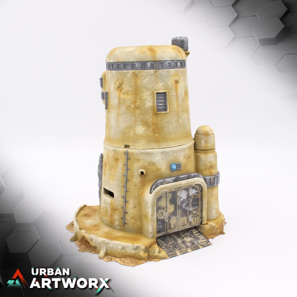 Imperial Terrain - Weathered Desert Storage Tower 3 Imperial Terrain