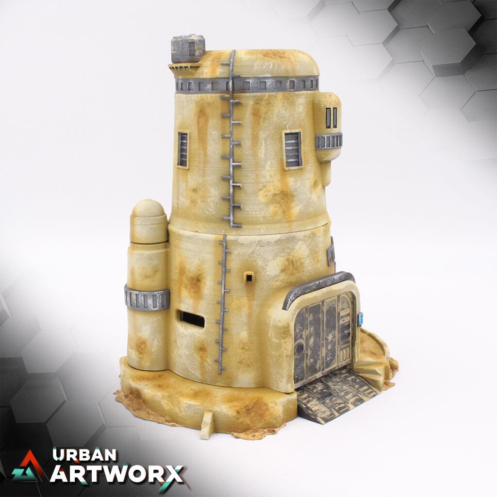 Imperial Terrain - Weathered Desert Storage Tower 3 Imperial Terrain