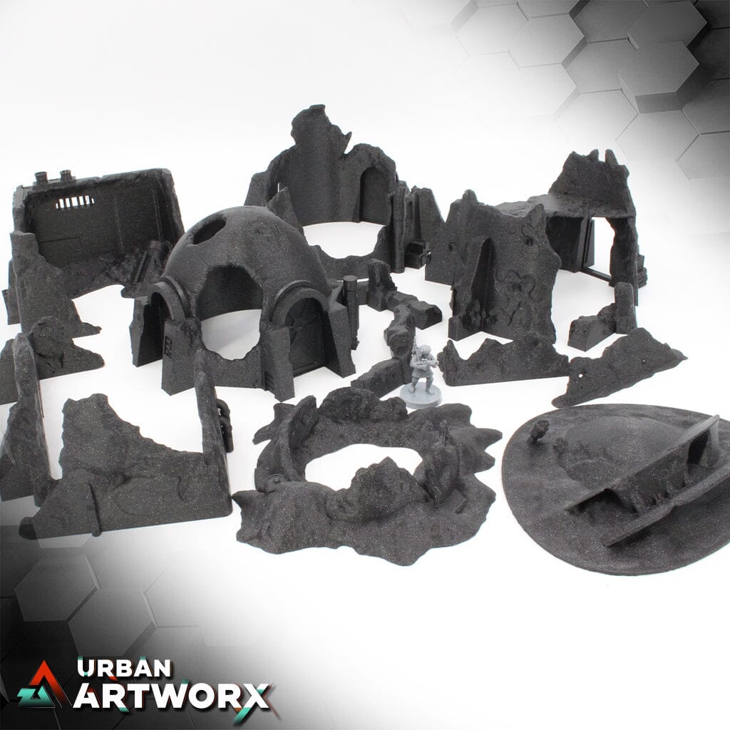 Imperial Terrain - Wrecked Desert Terrain Bundle Imperial Terrain