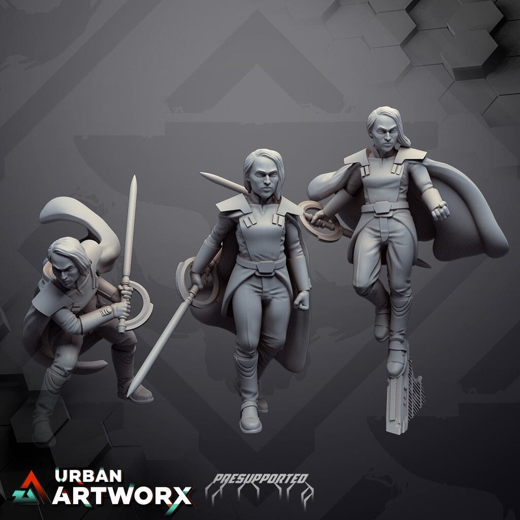 Skullforge Studios - Dark Warlock Huntress Skullforge Studios Warlock Huntress Complete Set