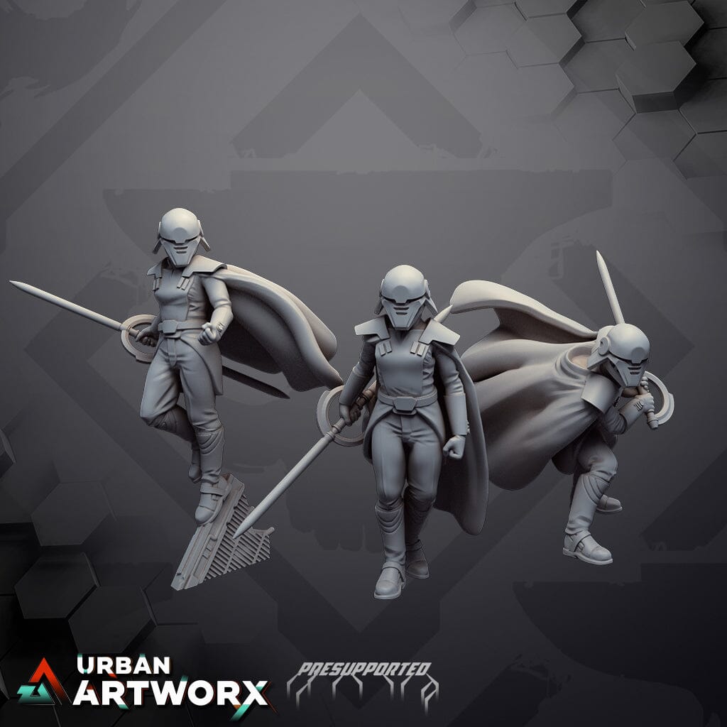 Skullforge Studios - Dark Warlock Huntress Skullforge Studios Warlock Huntress Complete Set Helmet