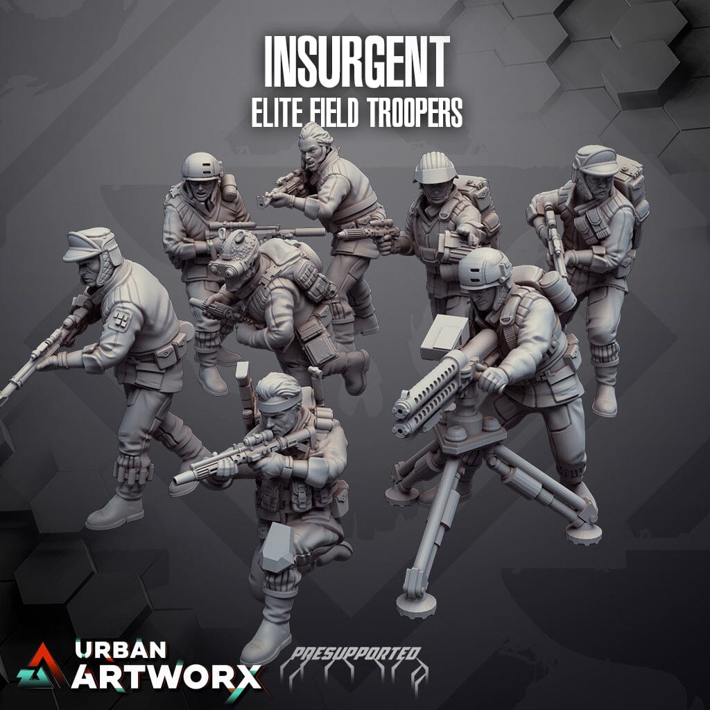 Skullforge Studios - Insurgent Elite Field Troopers (8) Skullforge Studios